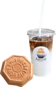 ラテとコーヒー